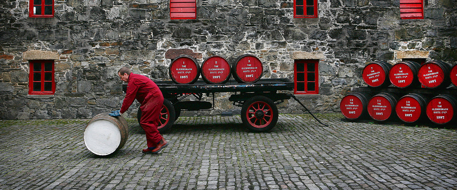 Whisky distillery